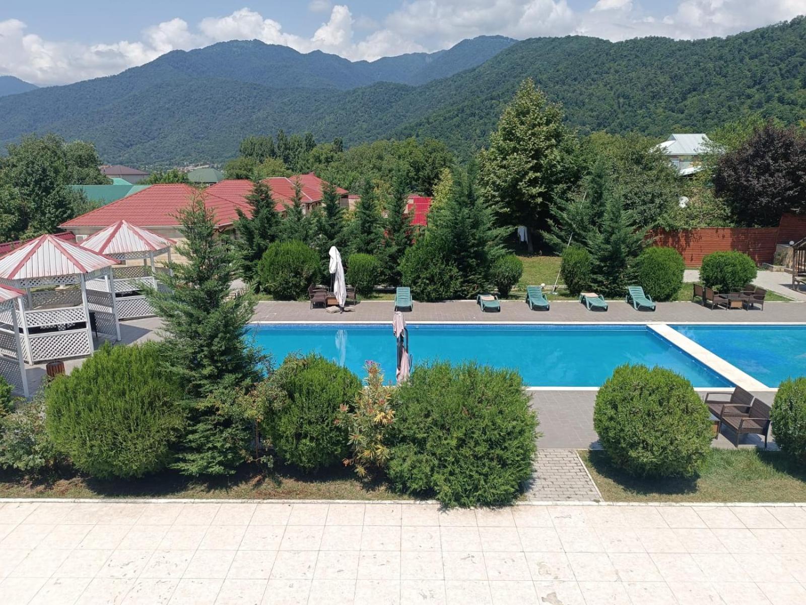 Gabala Bliss Inn Hotel And Restaurant المظهر الخارجي الصورة
