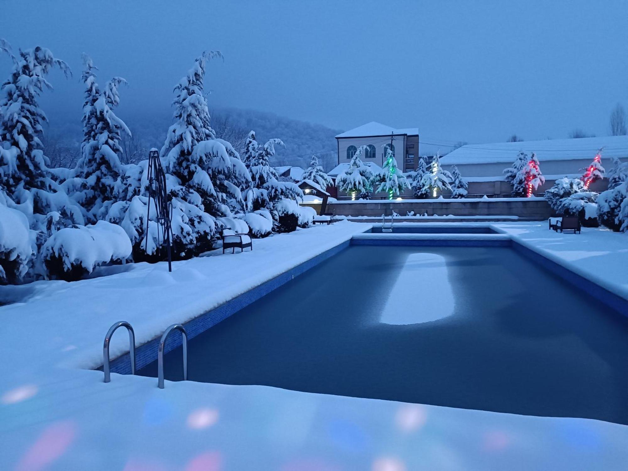 Gabala Bliss Inn Hotel And Restaurant المظهر الخارجي الصورة