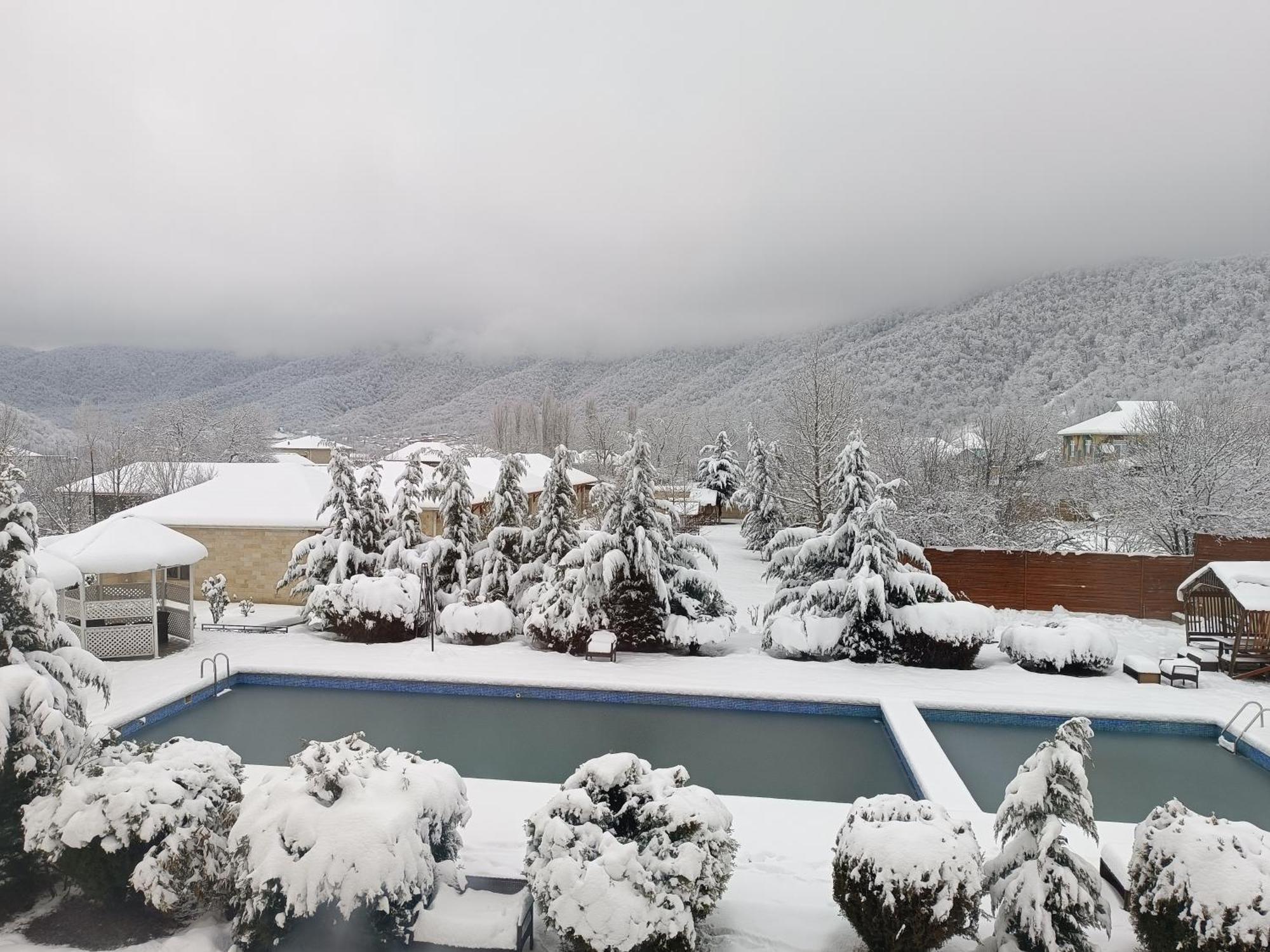 Gabala Bliss Inn Hotel And Restaurant المظهر الخارجي الصورة